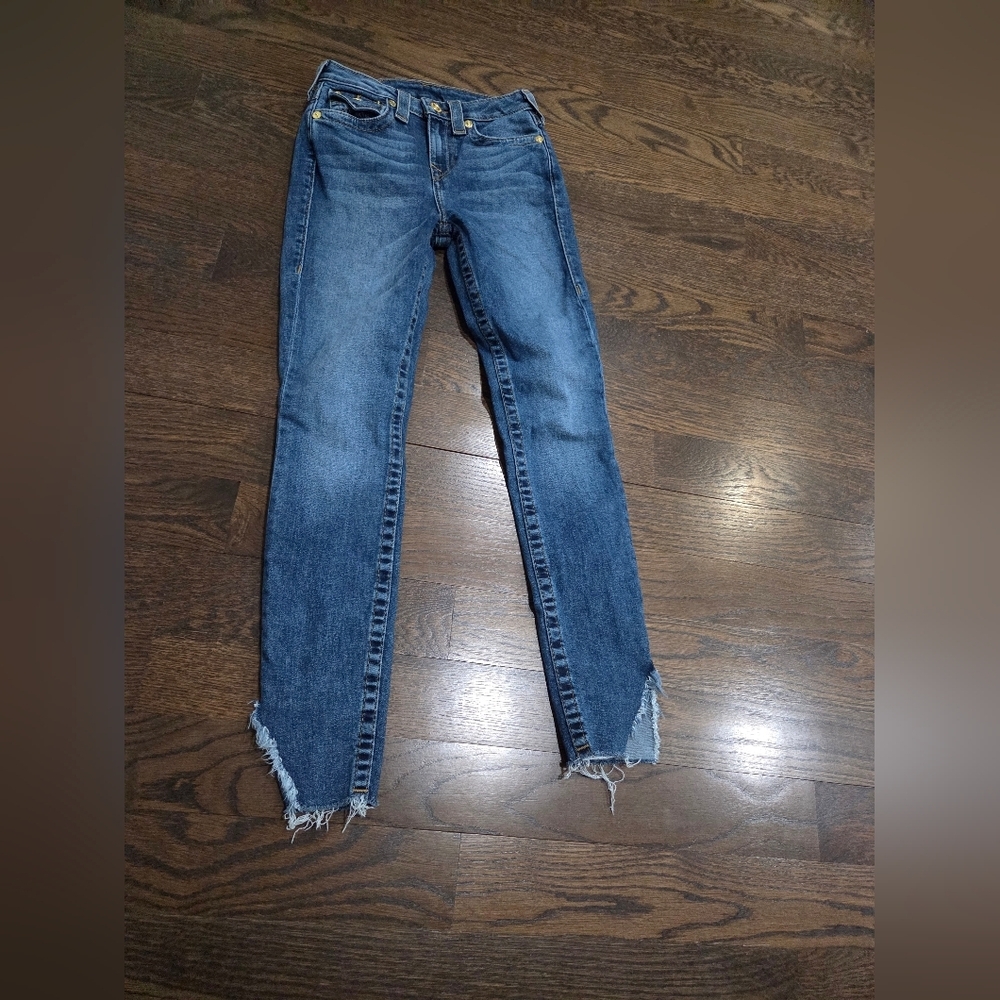 True Religion Classic Blue Denim Jeans Women's Sz.25